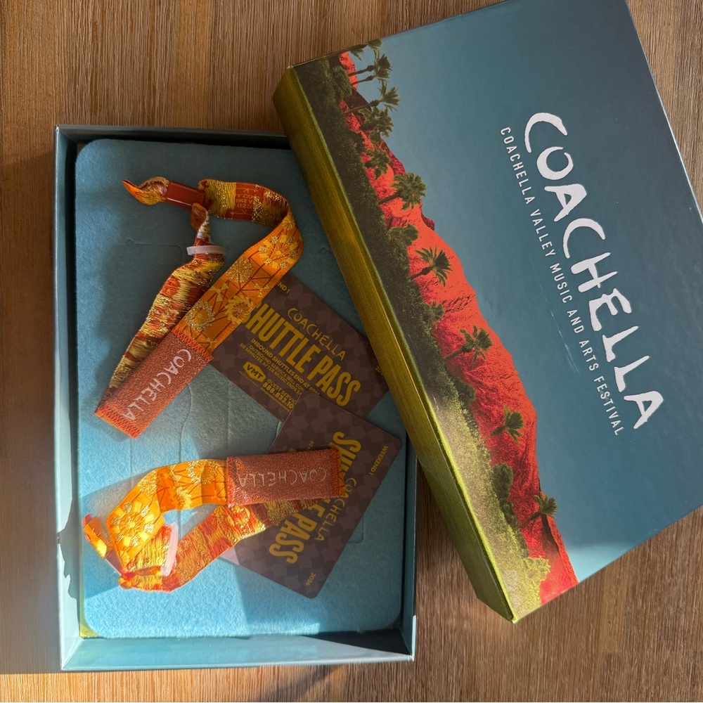 Coachella Festival Shuttle Passes only